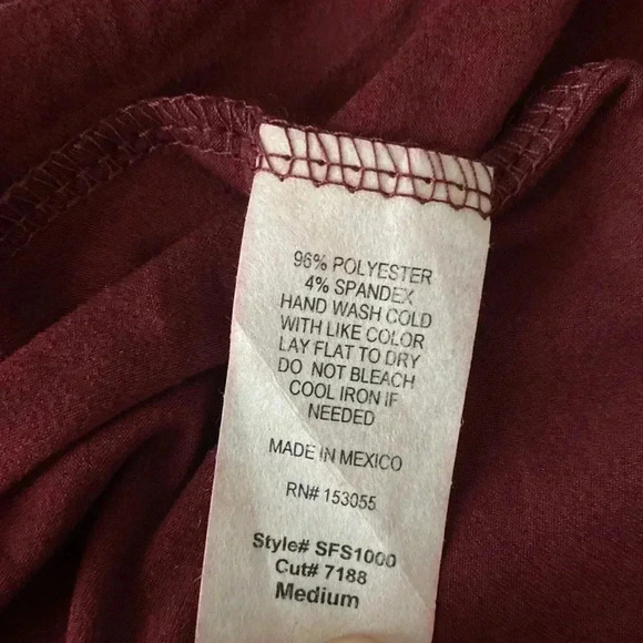 🆕Hippie Chic Raisin Side-Slit Maxi Skirt Burgandy M🆕 - Picture 12 of 12